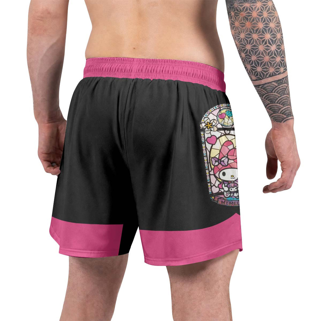 Sweet Melody Angel Glow Grappling Shorts