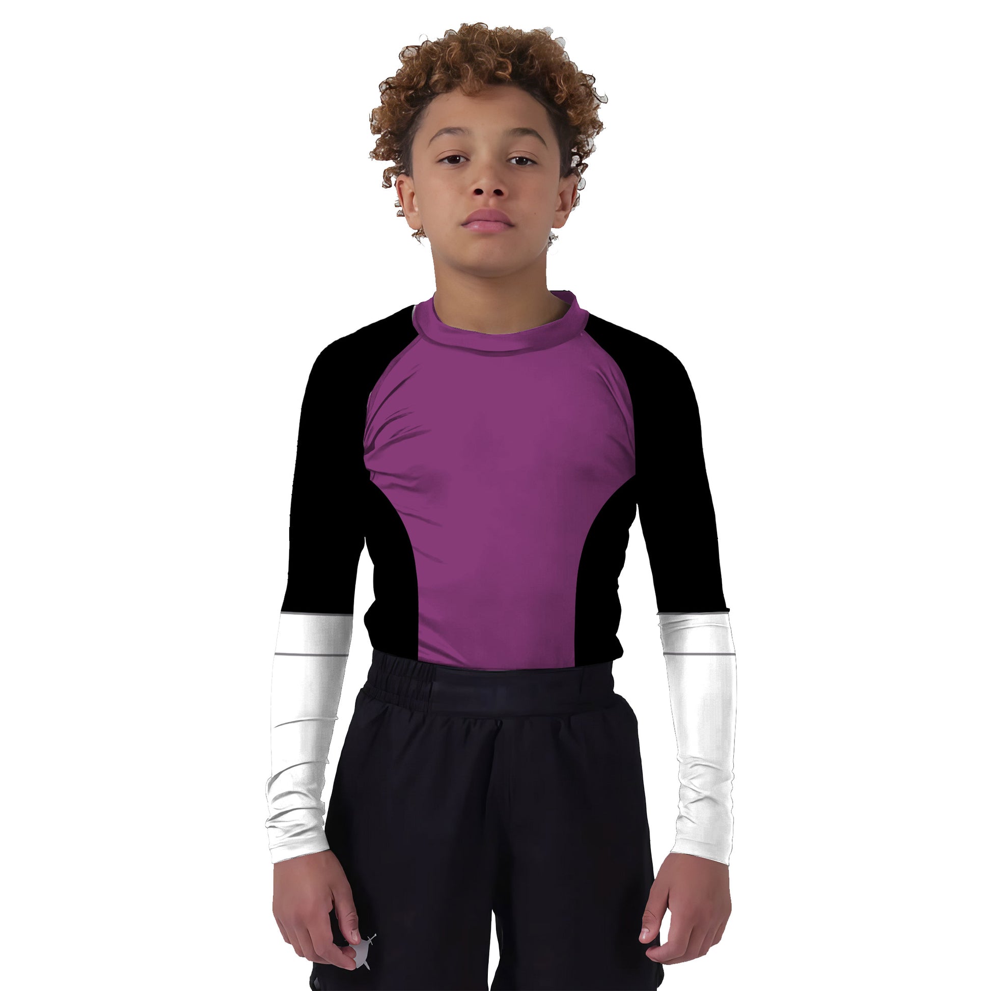 Teen Titans Beast Boy Kids Rash Guard