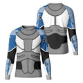 Teen Titans Cyborg Kids Rash Guard