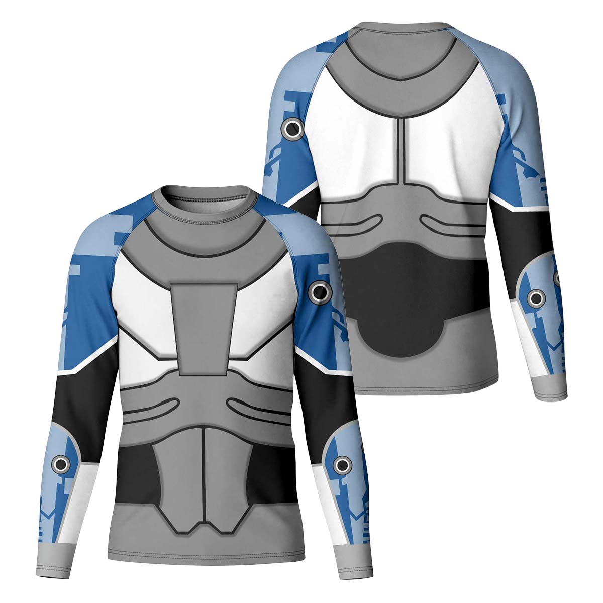 Teen Titans Cyborg Kids Rash Guard