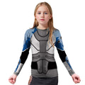 Teen Titans Cyborg Kids Rash Guard