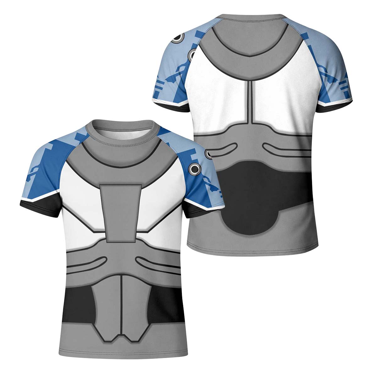 Teen Titans Cyborg Kids Rash Guard