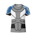 Teen Titans Cyborg Kids Rash Guard