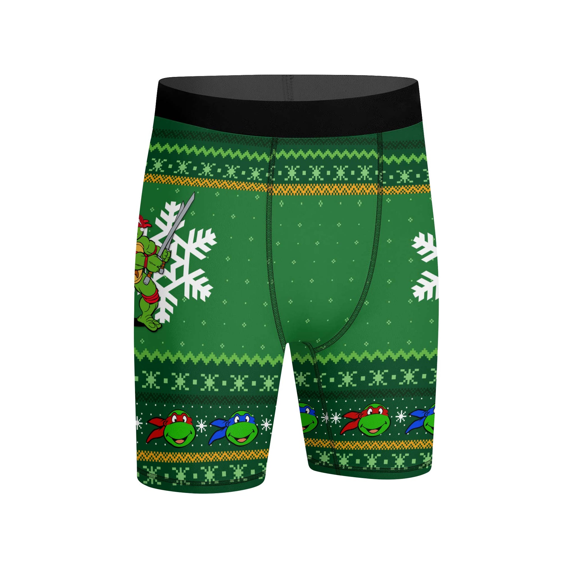 Teenage Mutant Ninja Turtles Christmas Compression Shorts