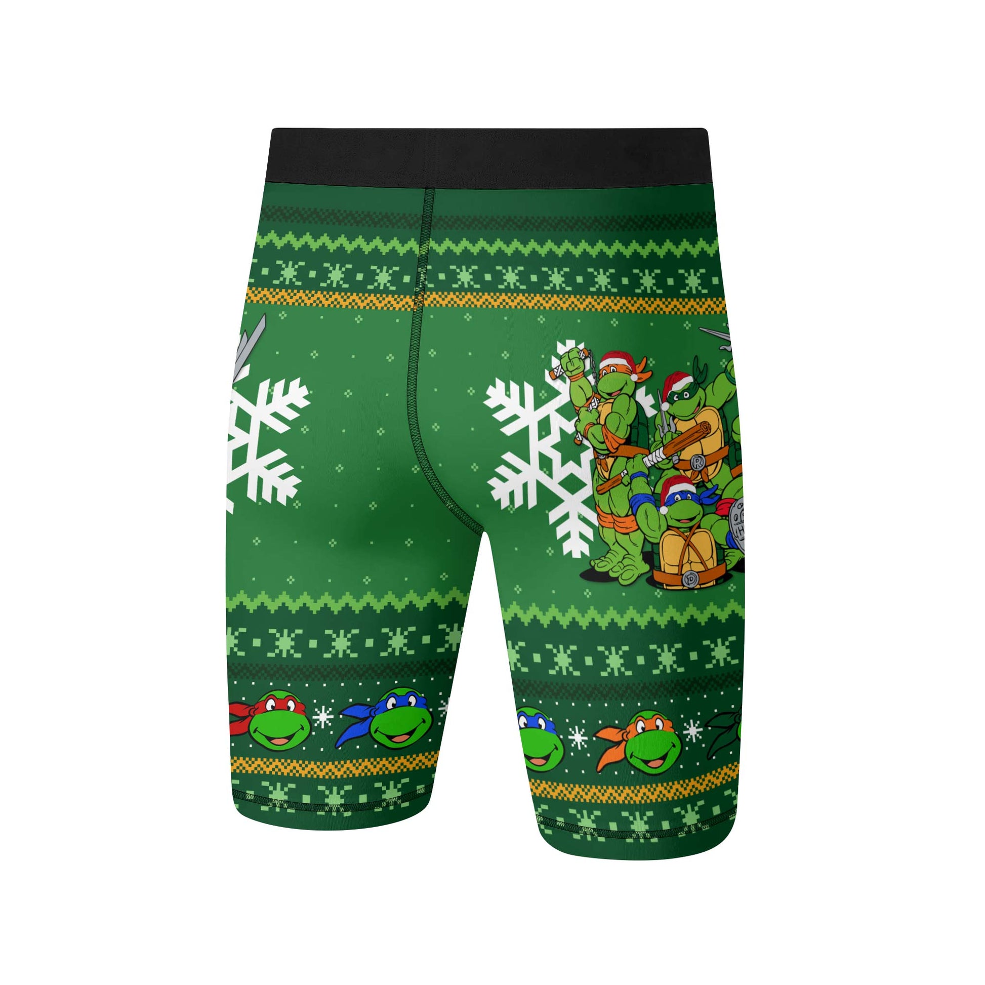 Teenage Mutant Ninja Turtles Christmas Compression Shorts