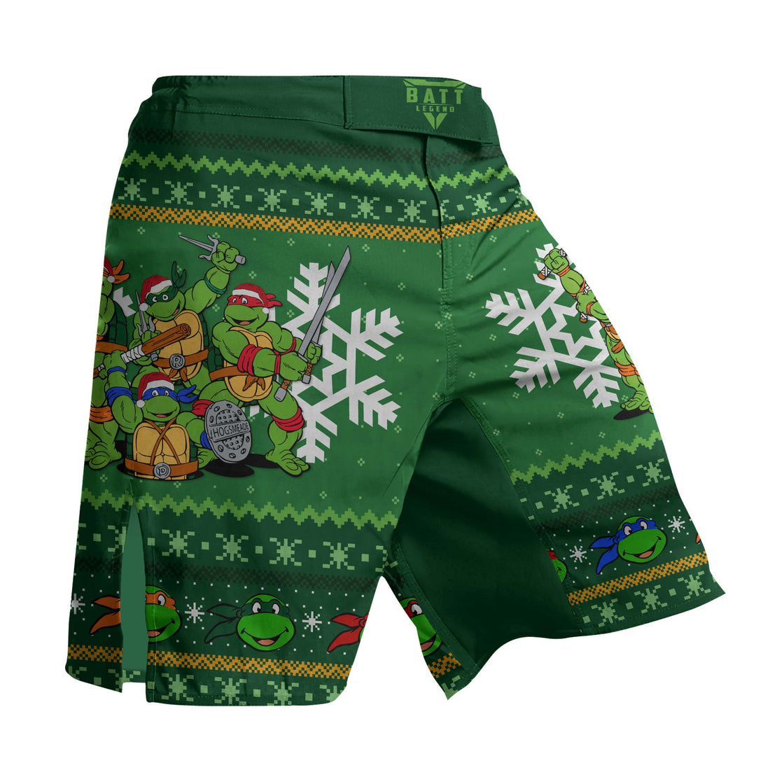 Teenage Mutant Ninja Turtles Christmas Fight Shorts