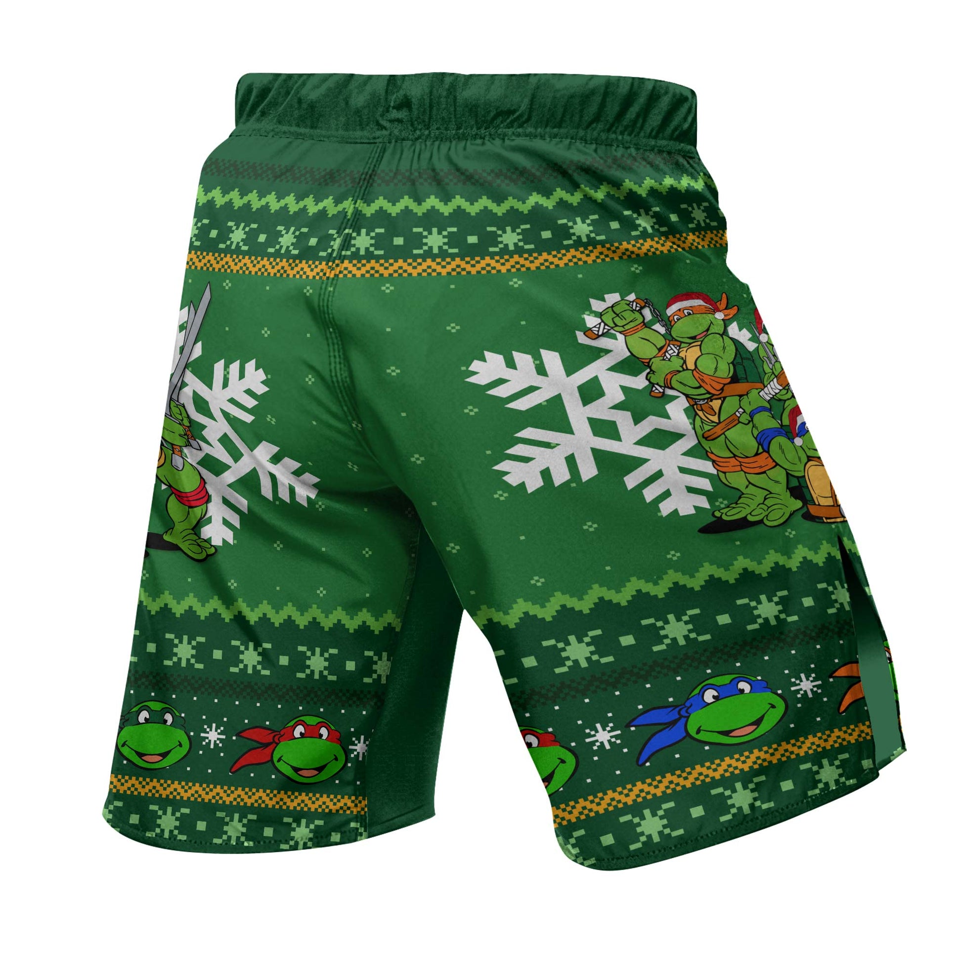 Teenage Mutant Ninja Turtles Christmas Fight Shorts