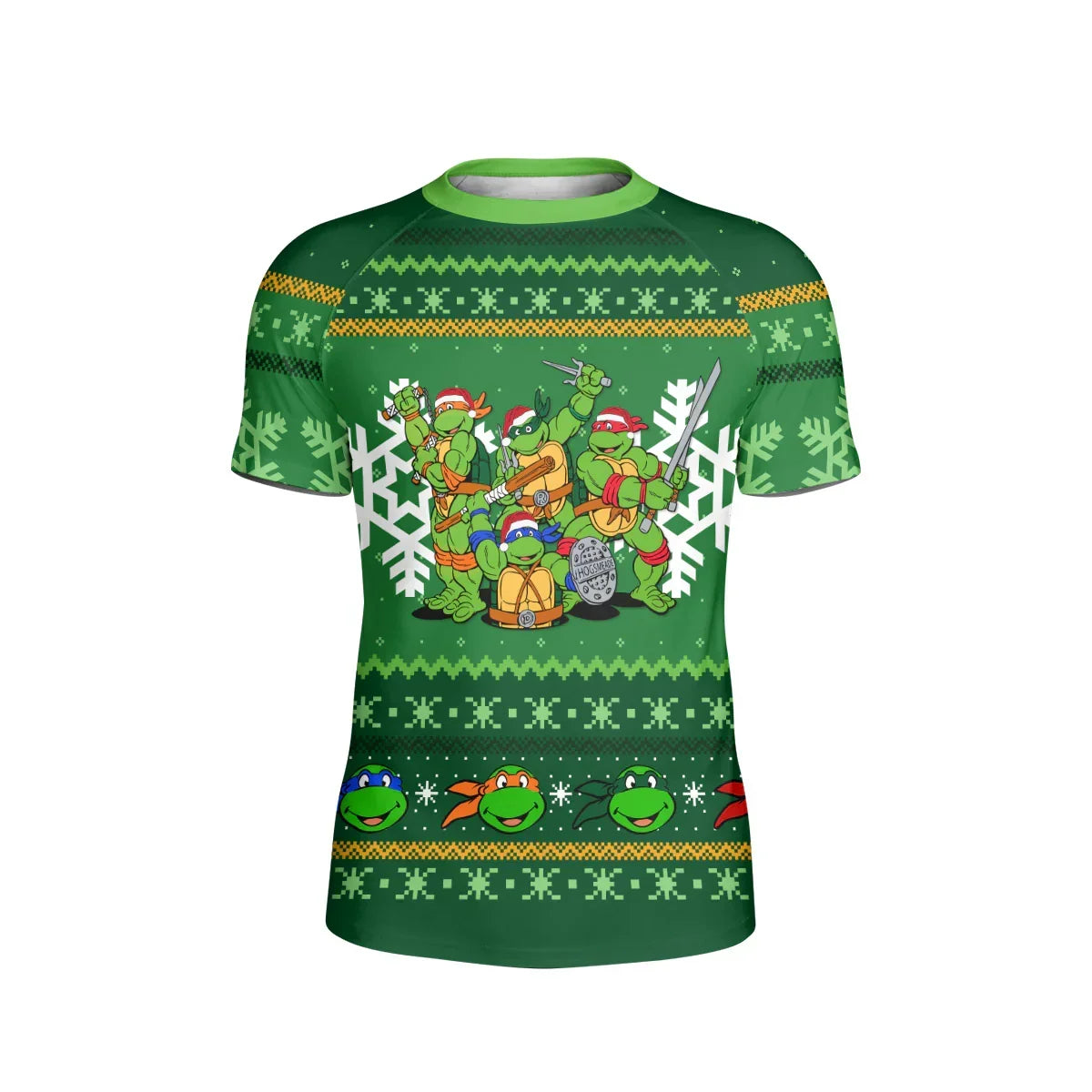 Teenage Mutant Ninja Turtles Christmas Kids Rash Guard