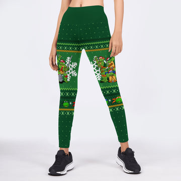 Teenage Mutant Ninja Turtles Christmas Leggings