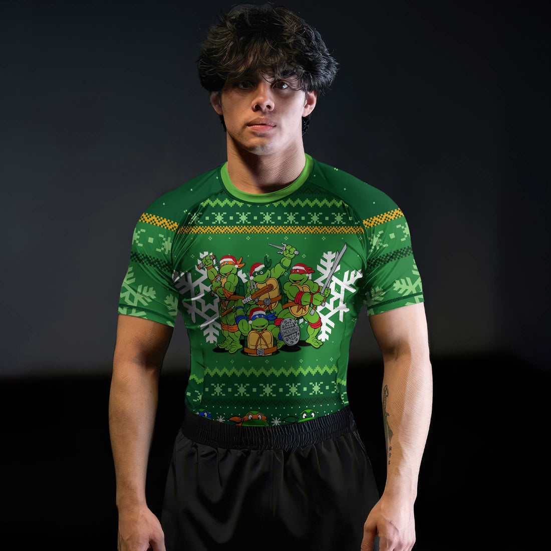 Teenage Mutant Ninja Turtles Christmas Rash Guard