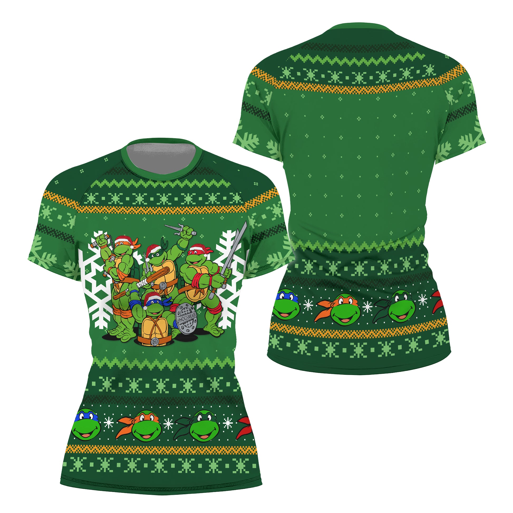 Teenage Mutant Ninja Turtles Christmas Rash Guard
