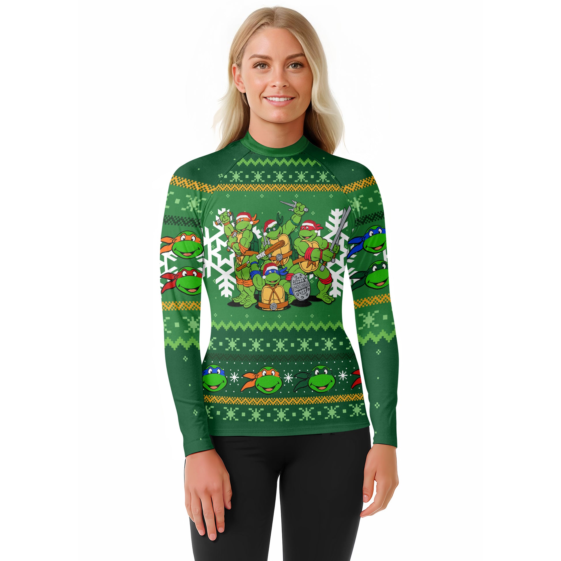 Teenage Mutant Ninja Turtles Christmas Rash Guard