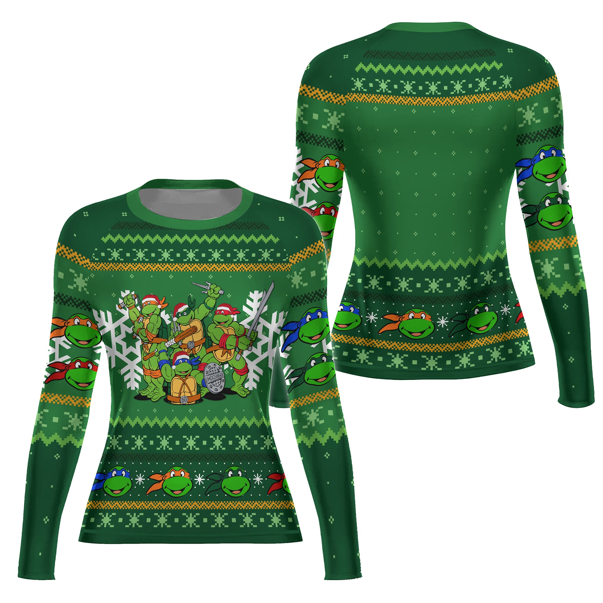 Teenage Mutant Ninja Turtles Christmas Rash Guard
