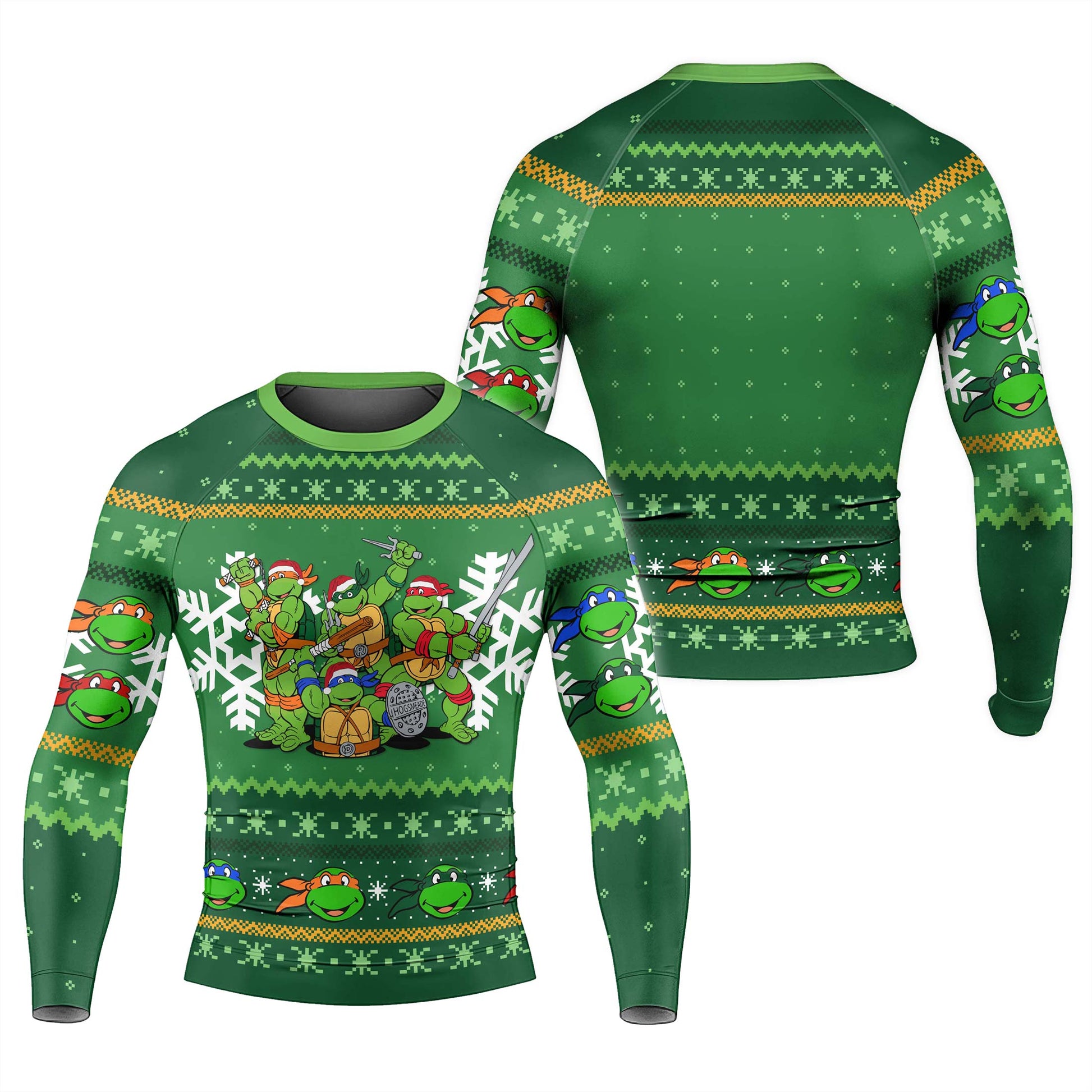 Teenage Mutant Ninja Turtles Christmas Rash Guard