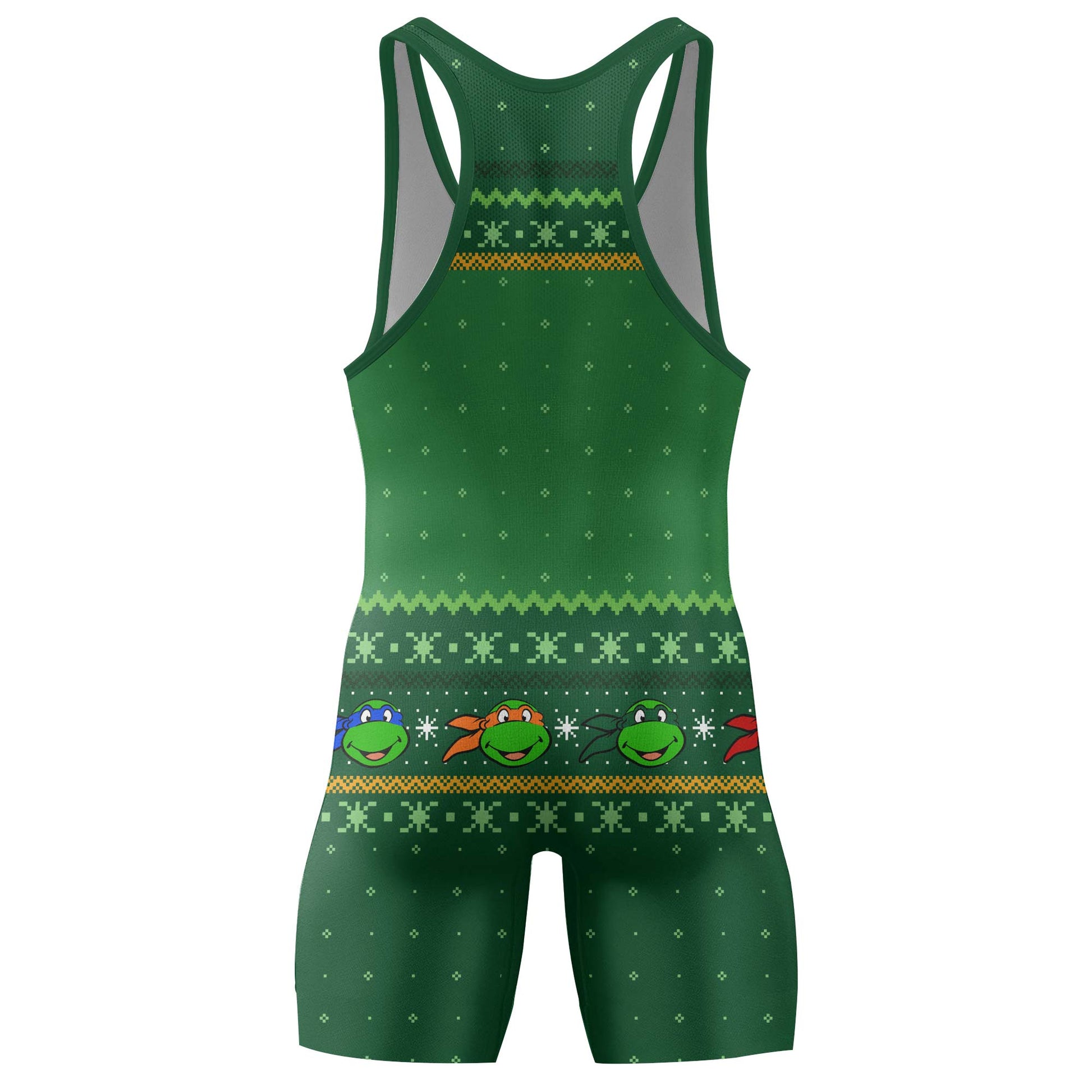 Teenage Mutant Ninja Turtles Christmas Wrestling Singlet