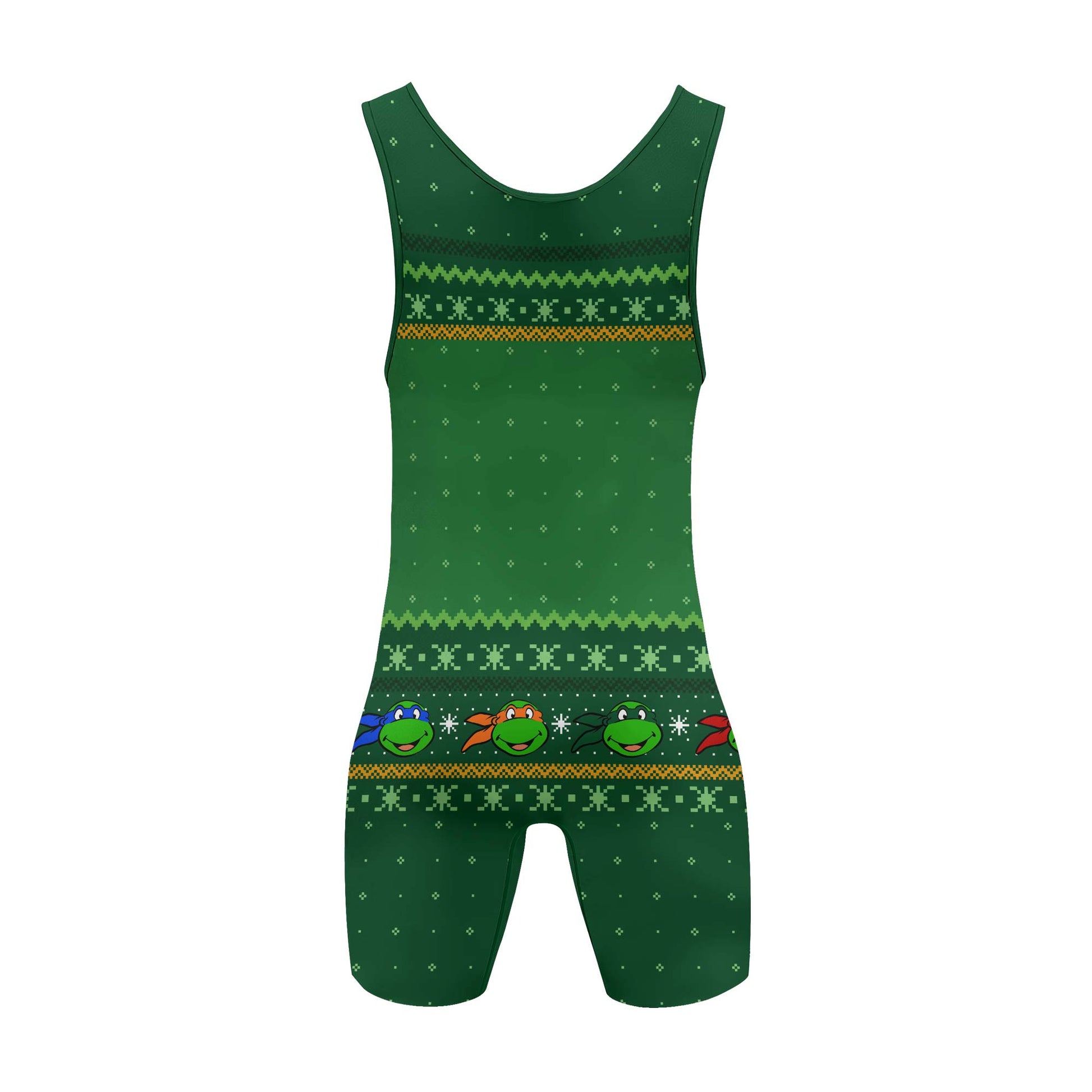 Teenage Mutant Ninja Turtles Christmas Wrestling Singlet