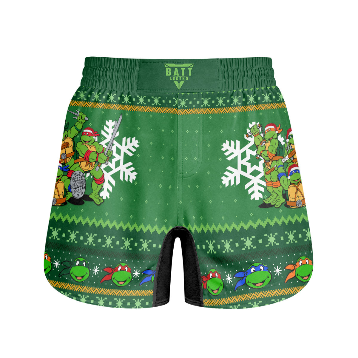Teenage Mutant Ninja Turtles Christmas Grappling Shorts