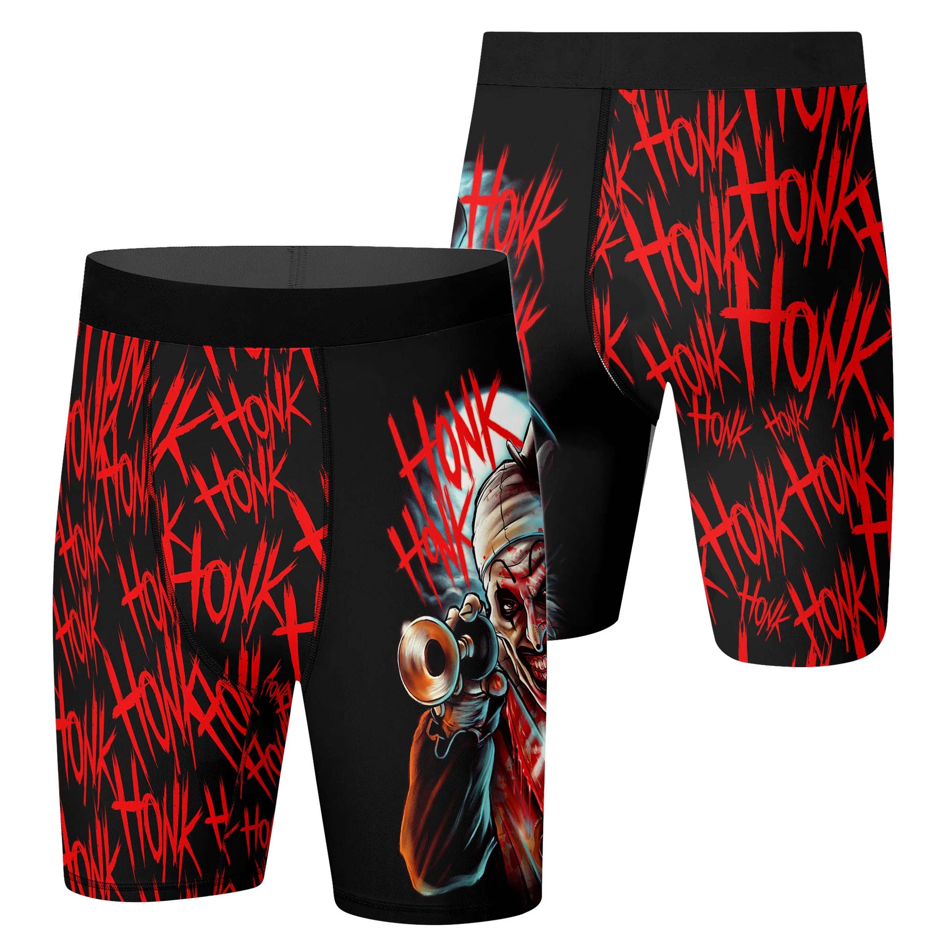 Terrifier Killer Clown Compression Shorts