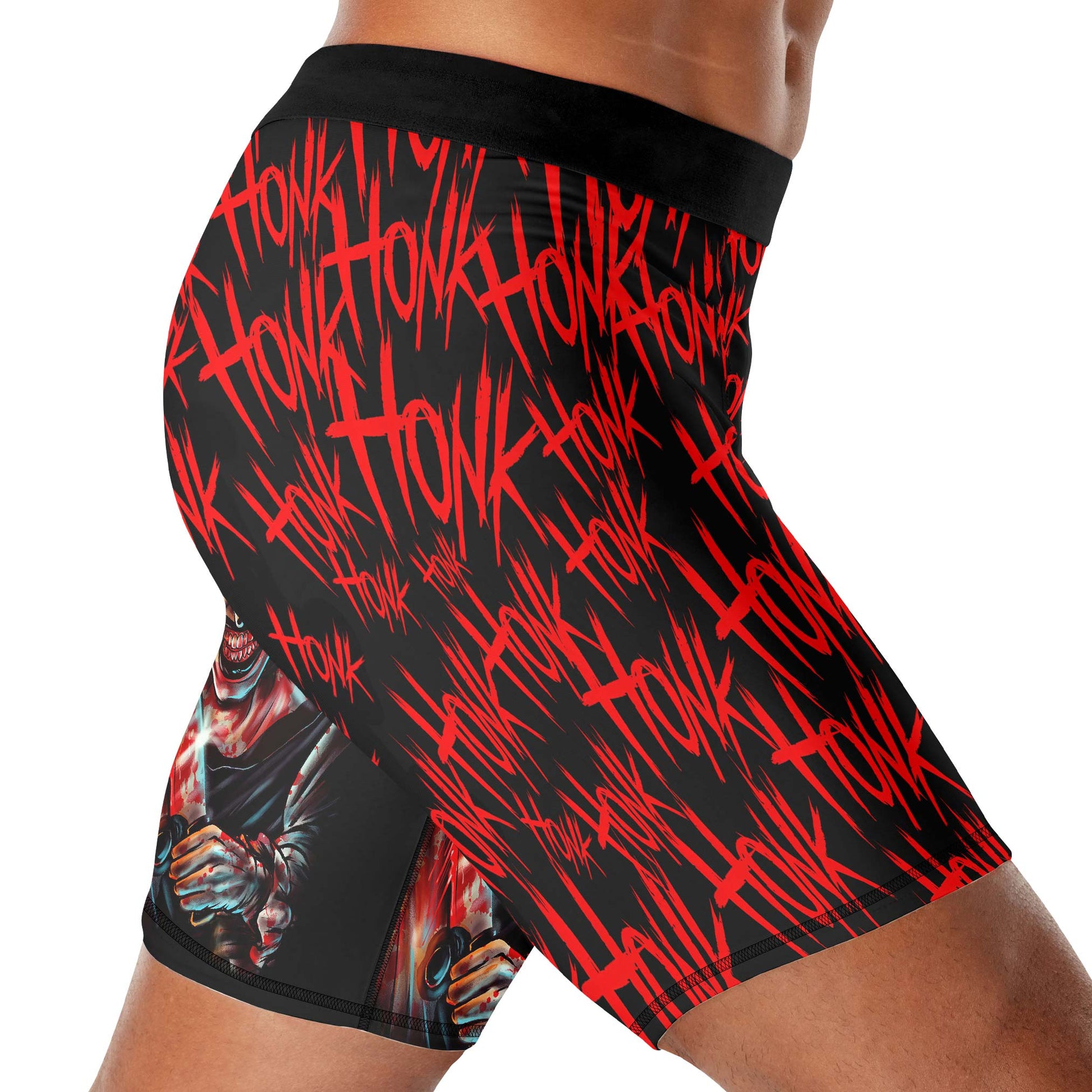 Terrifier Killer Clown Compression Shorts