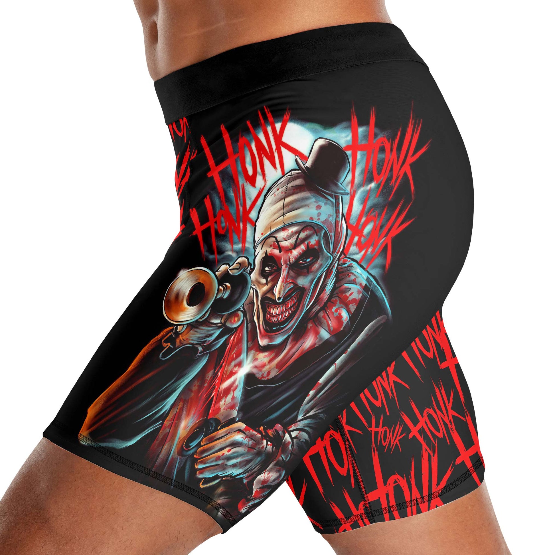 Terrifier Killer Clown Compression Shorts