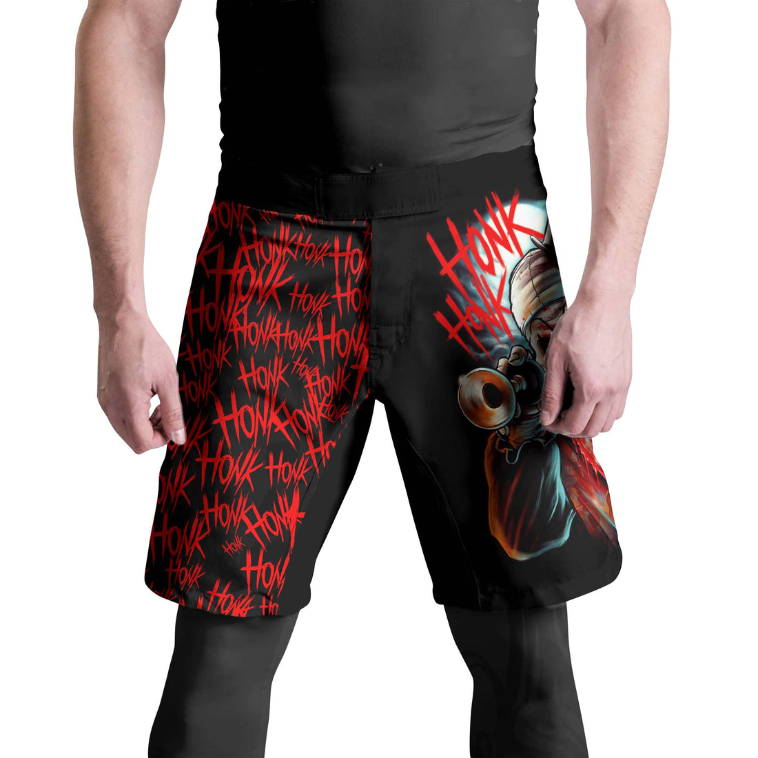 Terrifier Killer Clown Fight Shorts
