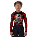 Terrifier Killer Clown Kids Rash Guard