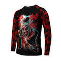 Terrifier Killer Clown Kids Rash Guard