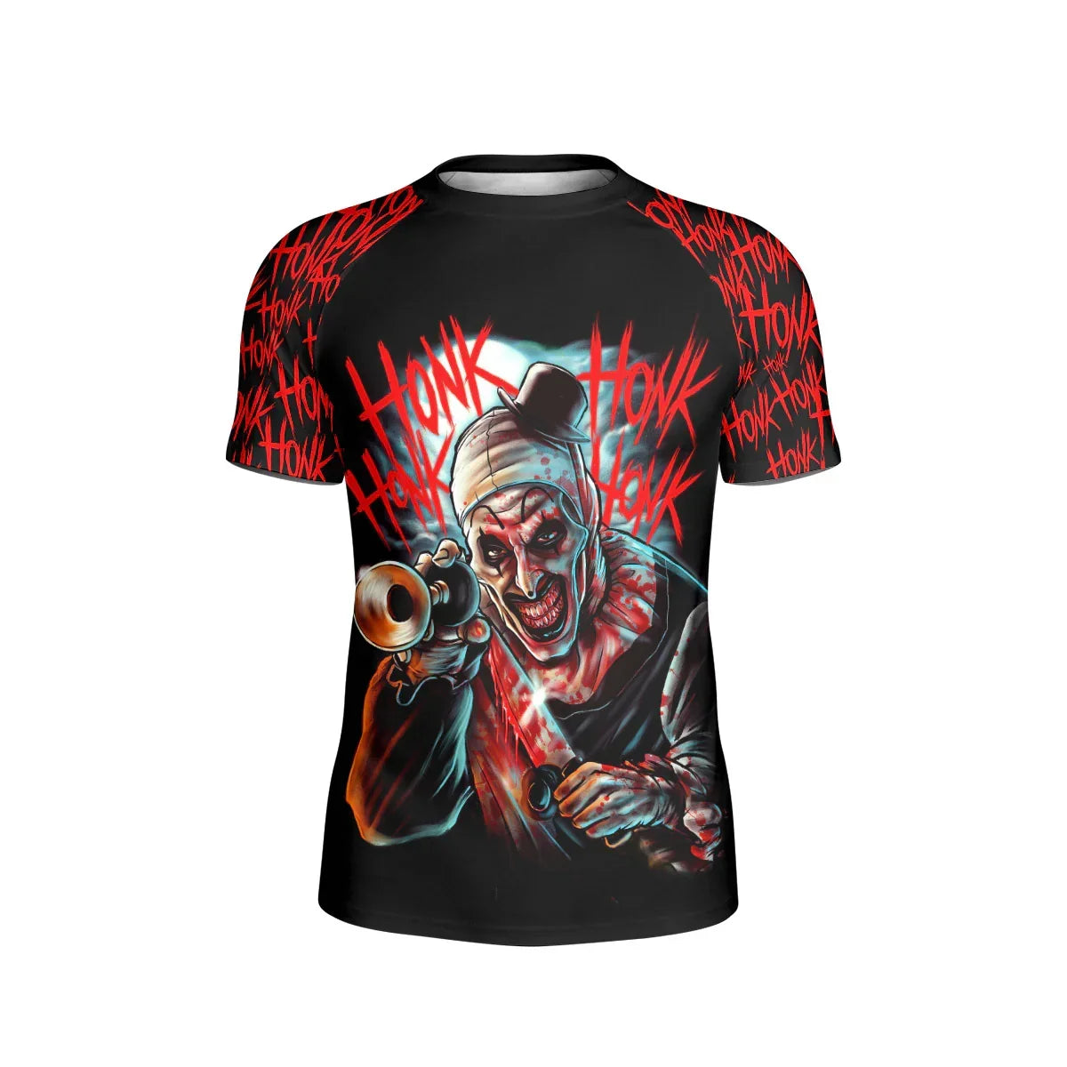 Terrifier Killer Clown Kids Rash Guard