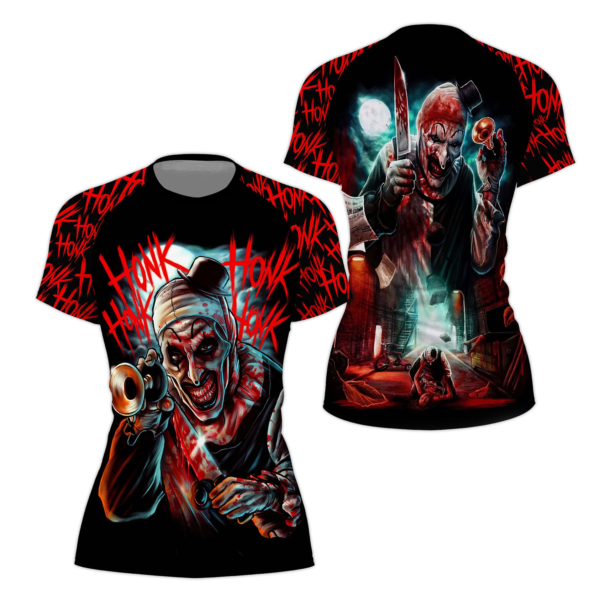 Terrifier Killer Clown Rash Guard