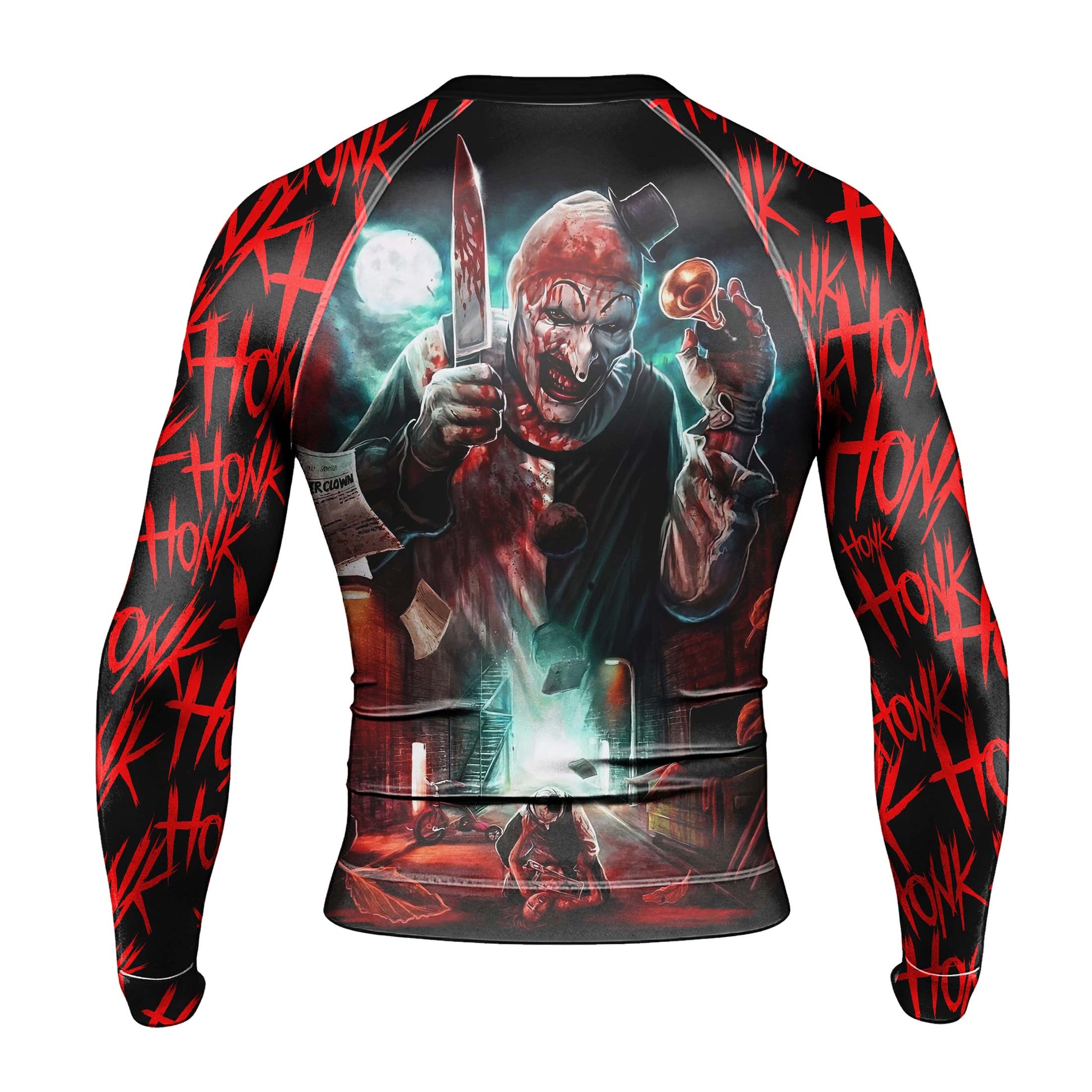 Terrifier Killer Clown Rash Guard