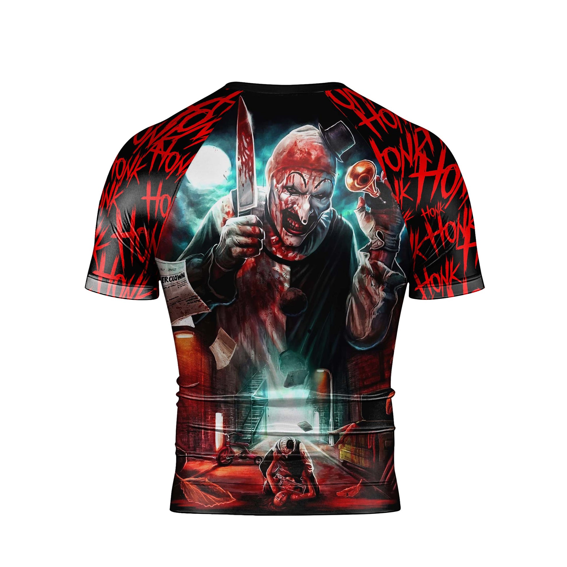 Terrifier Killer Clown Rash Guard