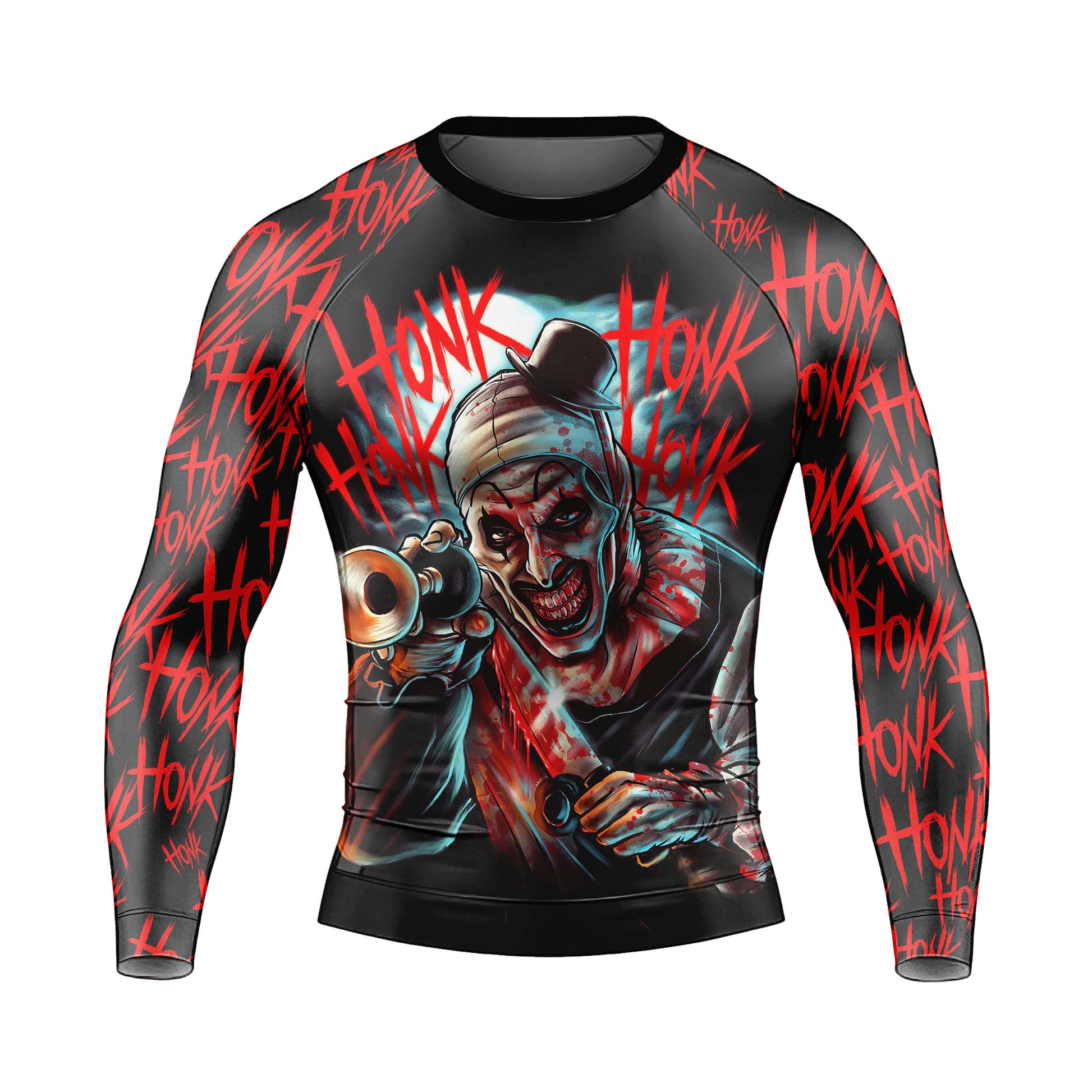 Terrifier Killer Clown Rash Guard
