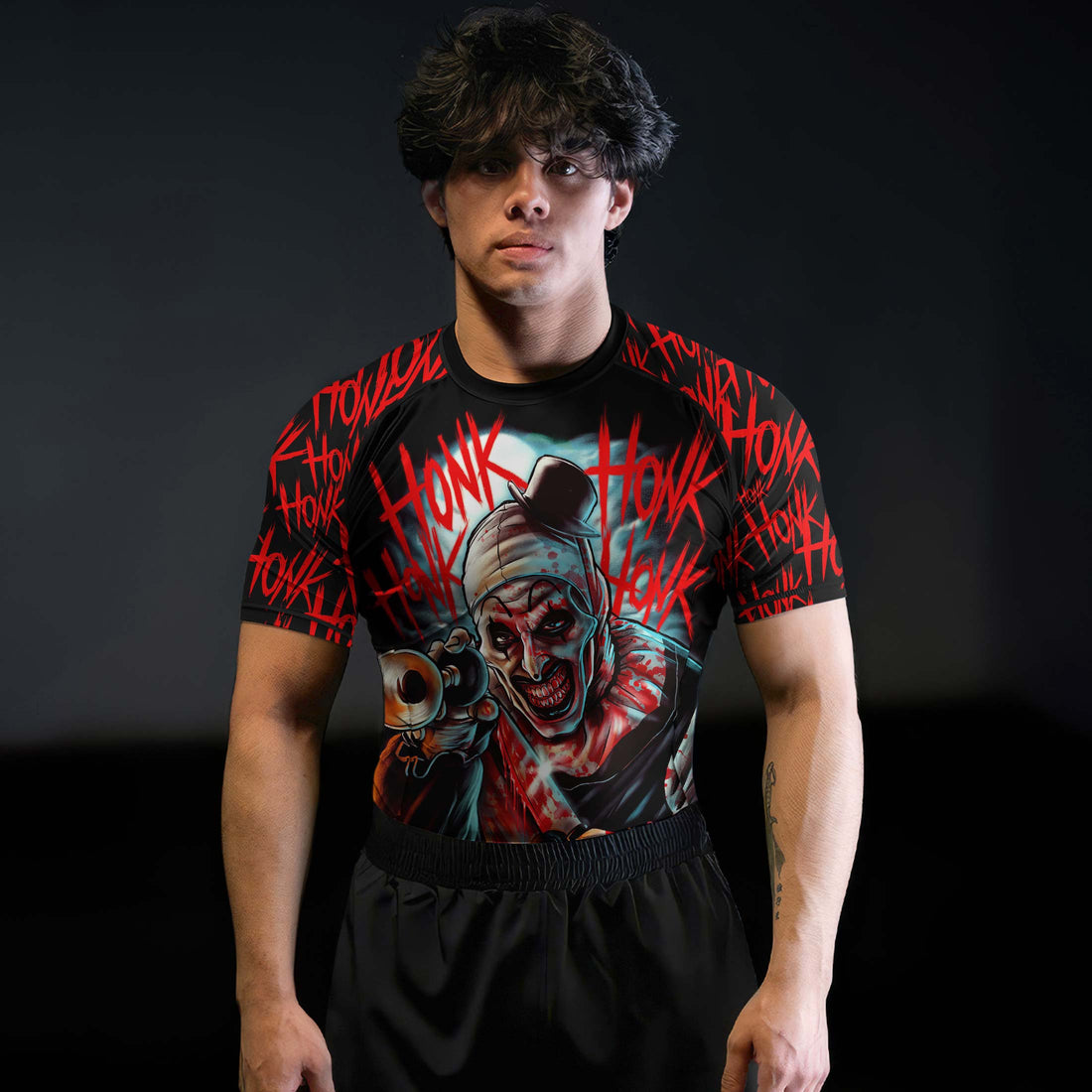 Terrifier Killer Clown Rash Guard