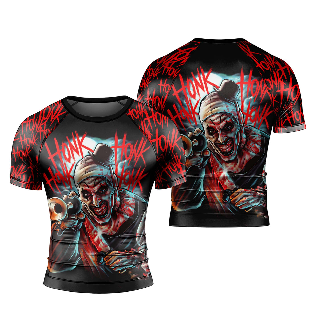 Terrifier Killer Clown Rash Guard