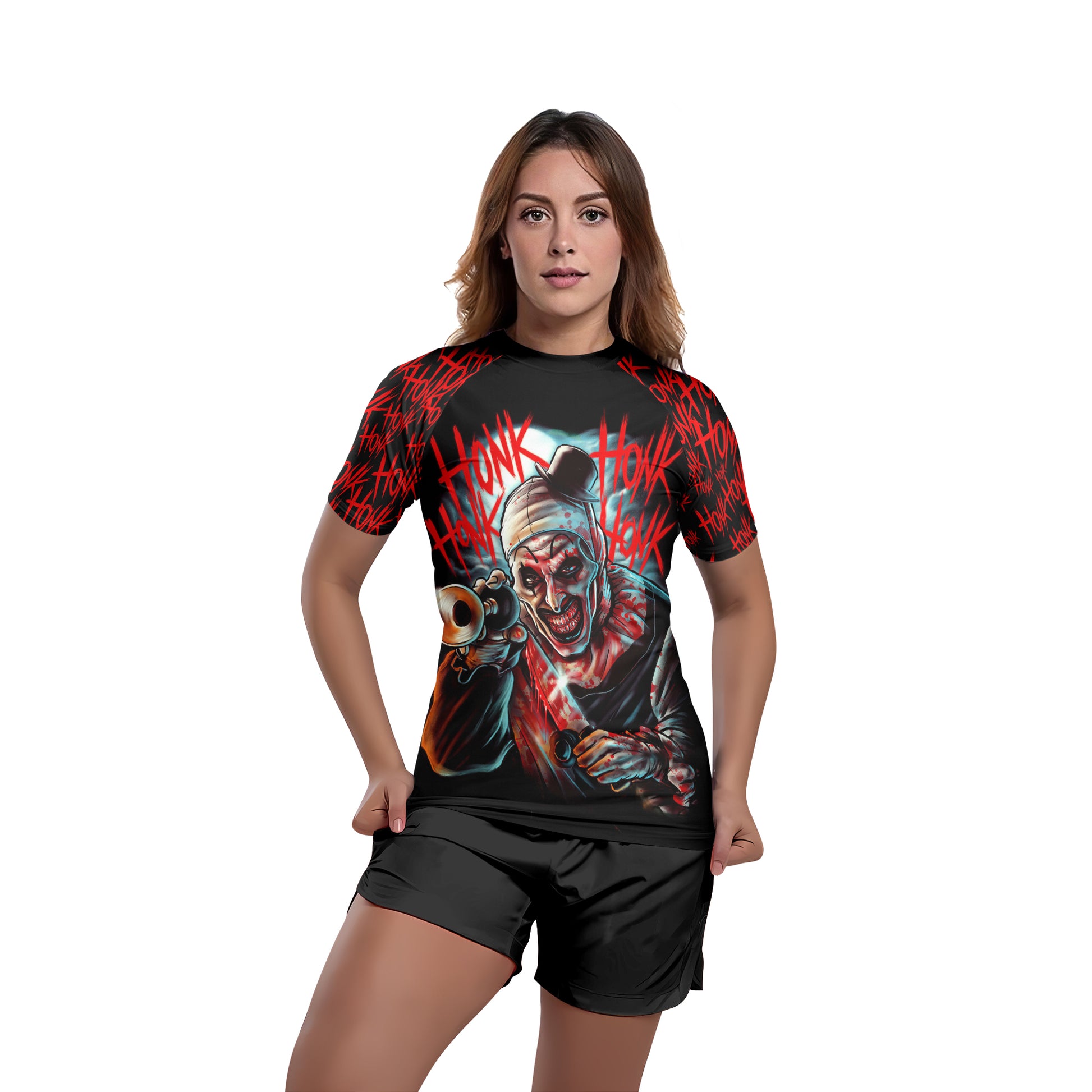 Terrifier Killer Clown Rash Guard