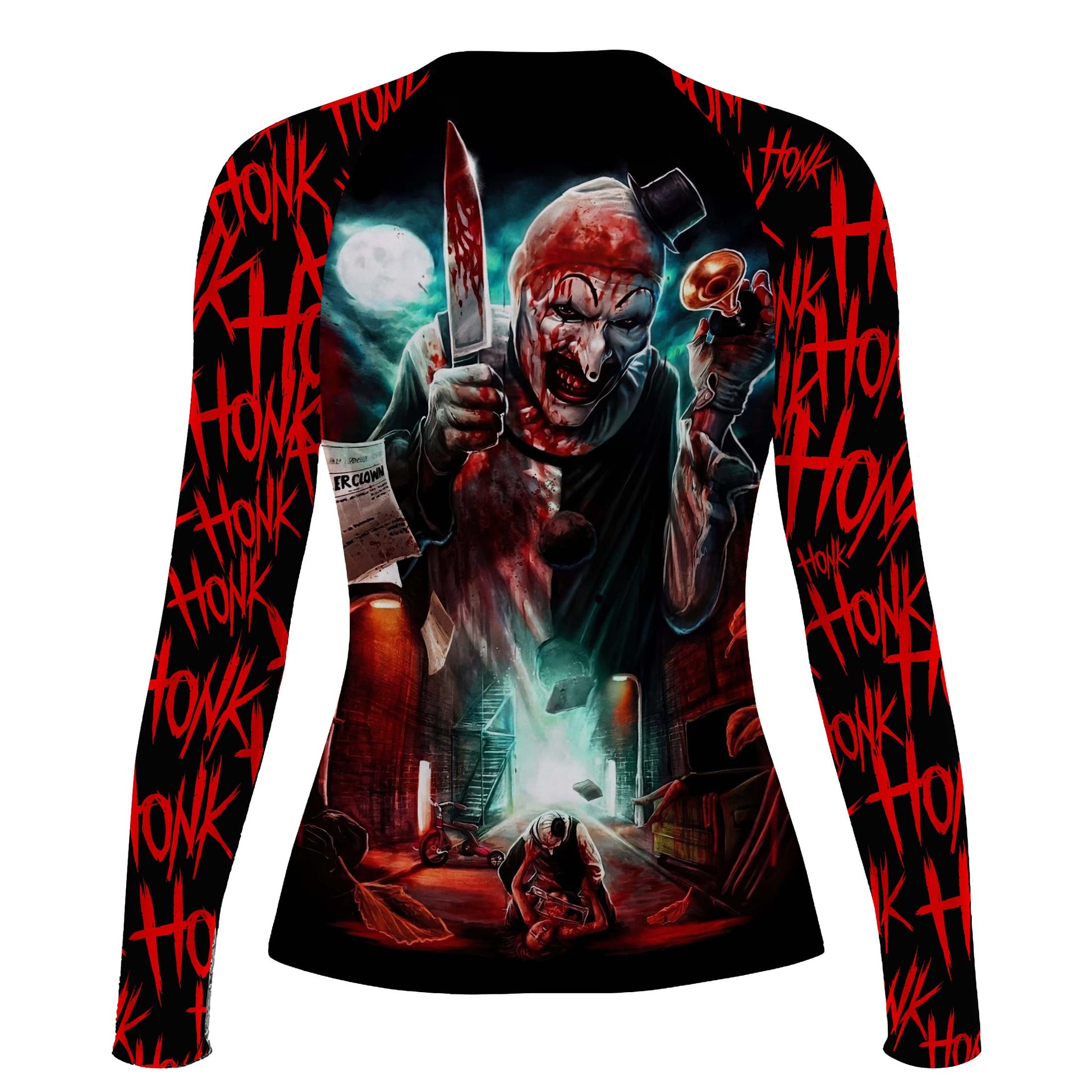 Terrifier Killer Clown Rash Guard