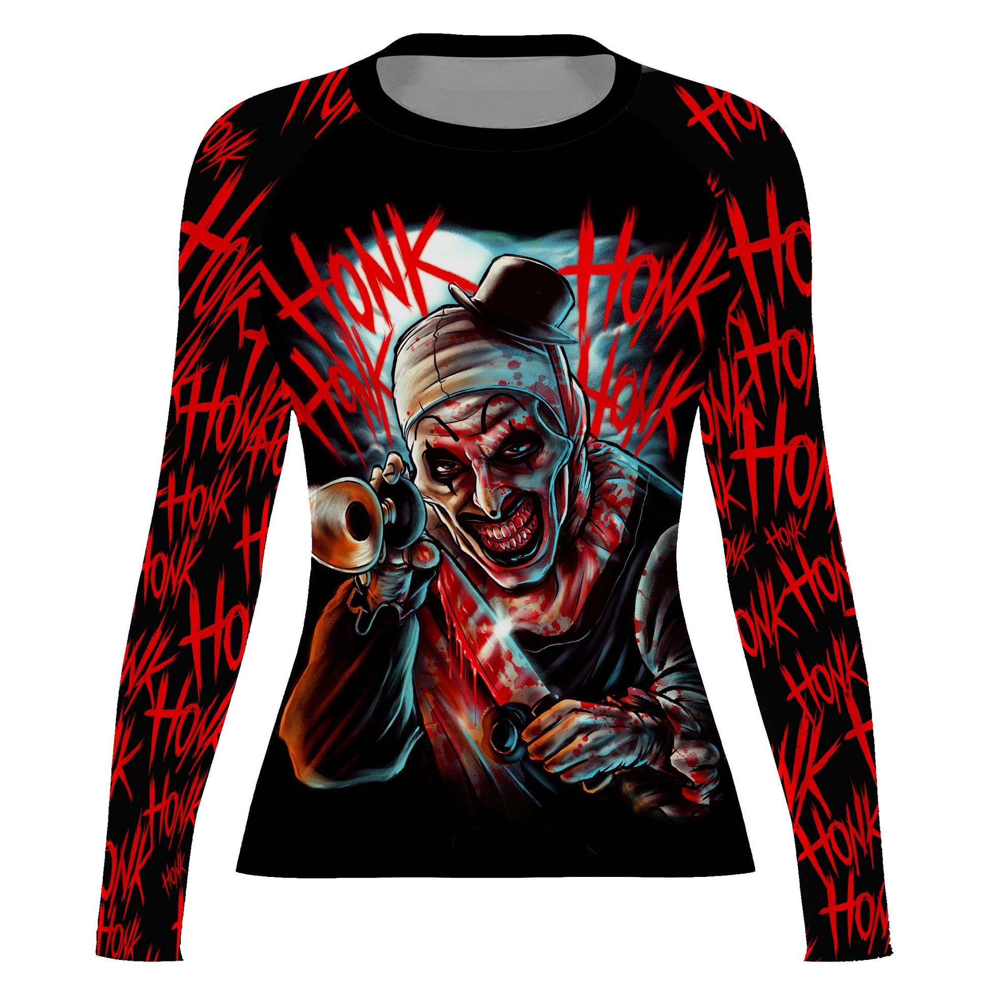 Terrifier Killer Clown Rash Guard