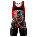 Terrifier Killer Clown Wrestling Singlet
