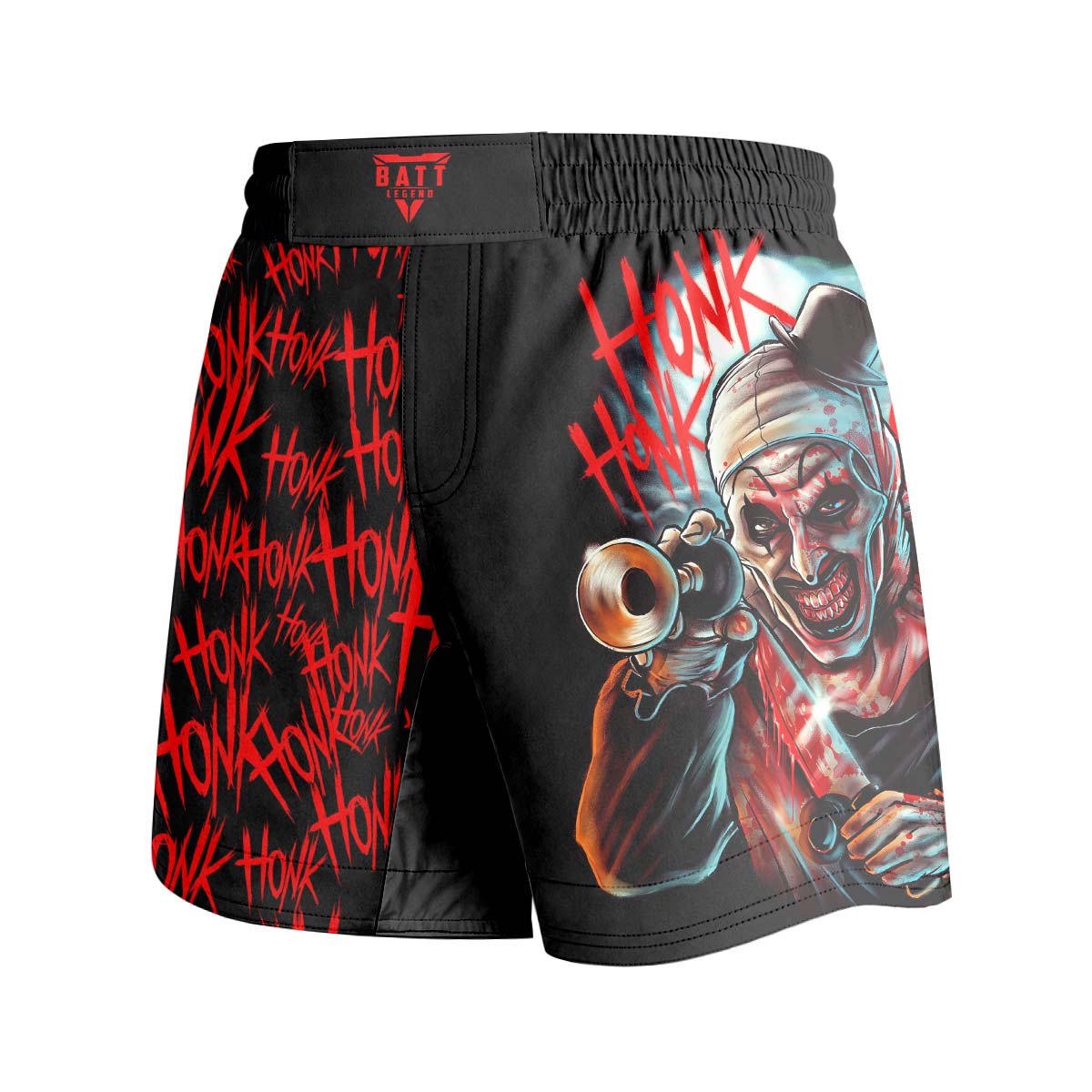 Terrifier Killer Clown Grappling Shorts