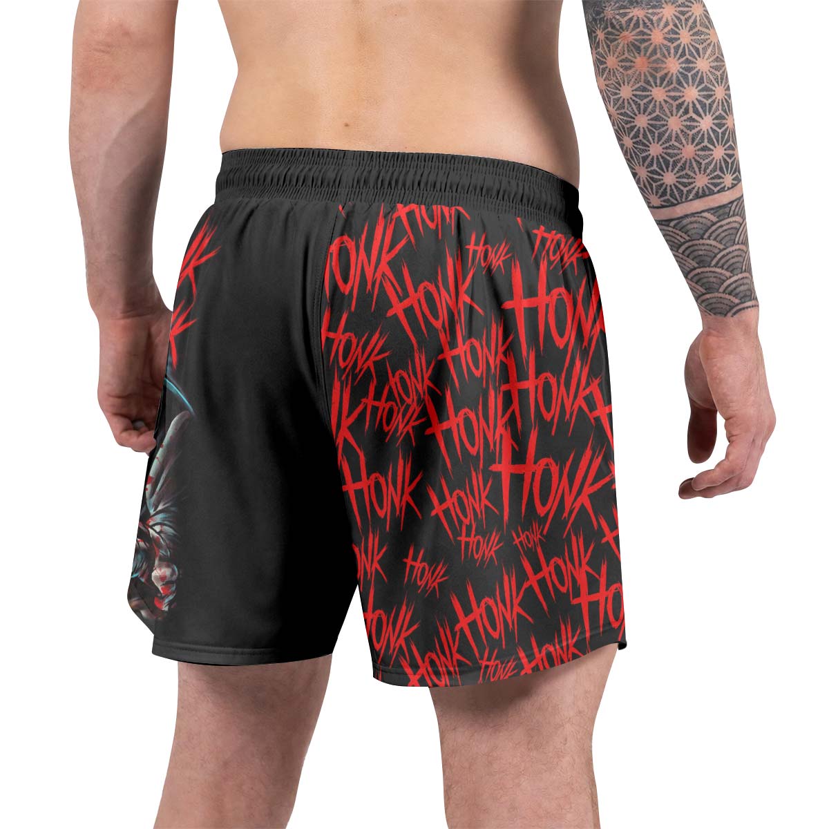 Terrifier Killer Clown Grappling Shorts