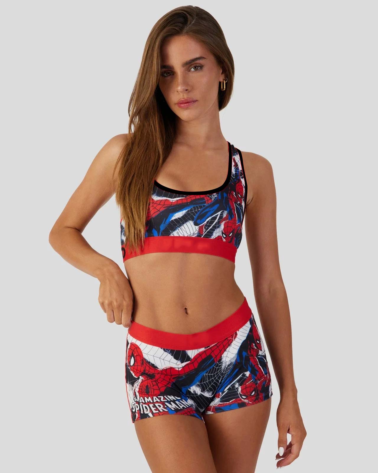 The Amazing Spider Man Women's Workout Set