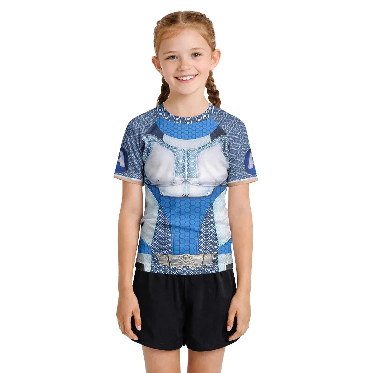 The Boys A Train Cosplay Kids Rash Guard