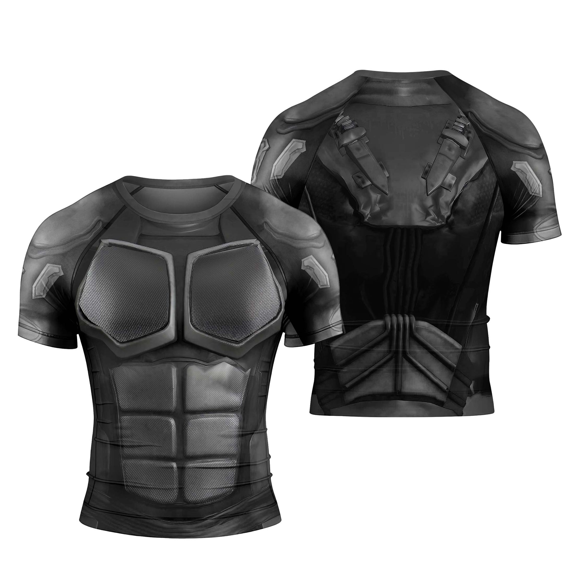 The Boys Black Noir Cosplay Rash Guard