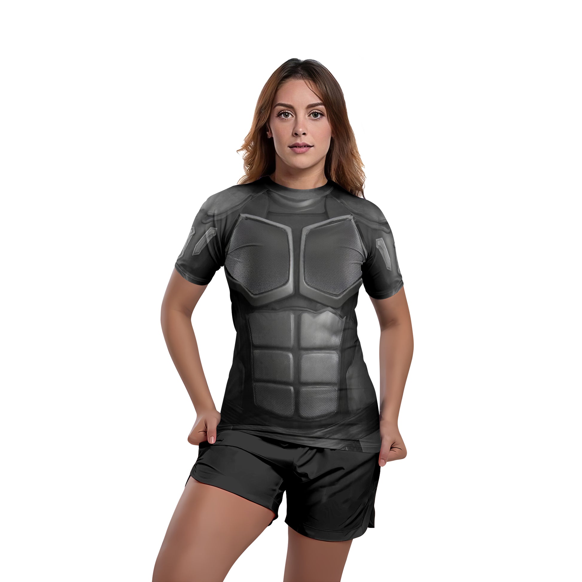 The Boys Black Noir Cosplay Rash Guard