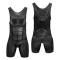 The Boys Black Noir Wrestling Singlet