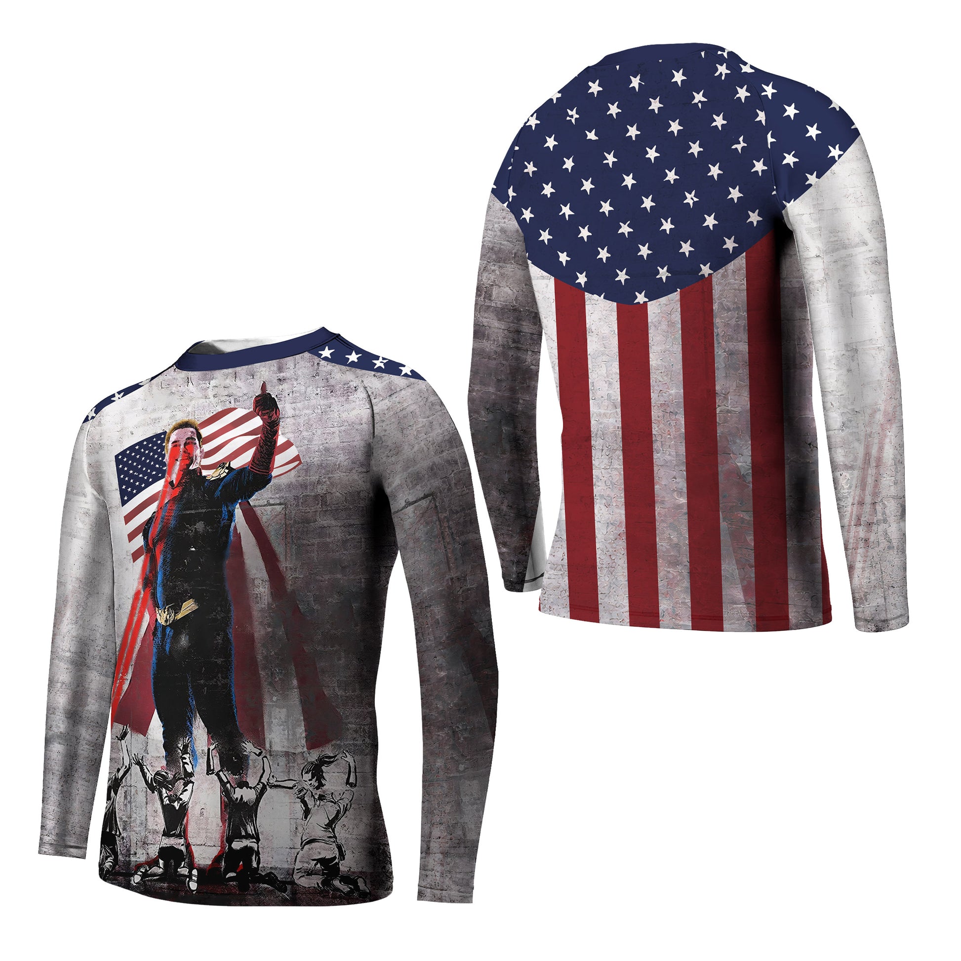 The Boys Freedom Camp Kids Rash Guard