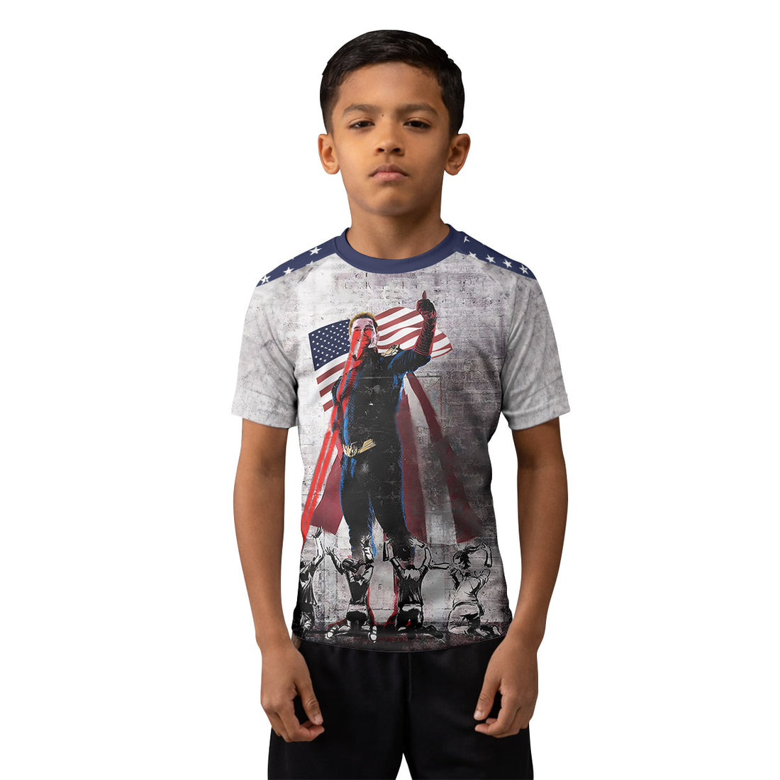 The Boys Freedom Camp Kids Rash Guard
