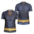 The Boys Homelander Cosplay Kids Rash Guard