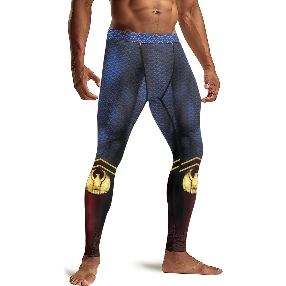 The Boys Homelander Cosplay Men's Compression Leggings