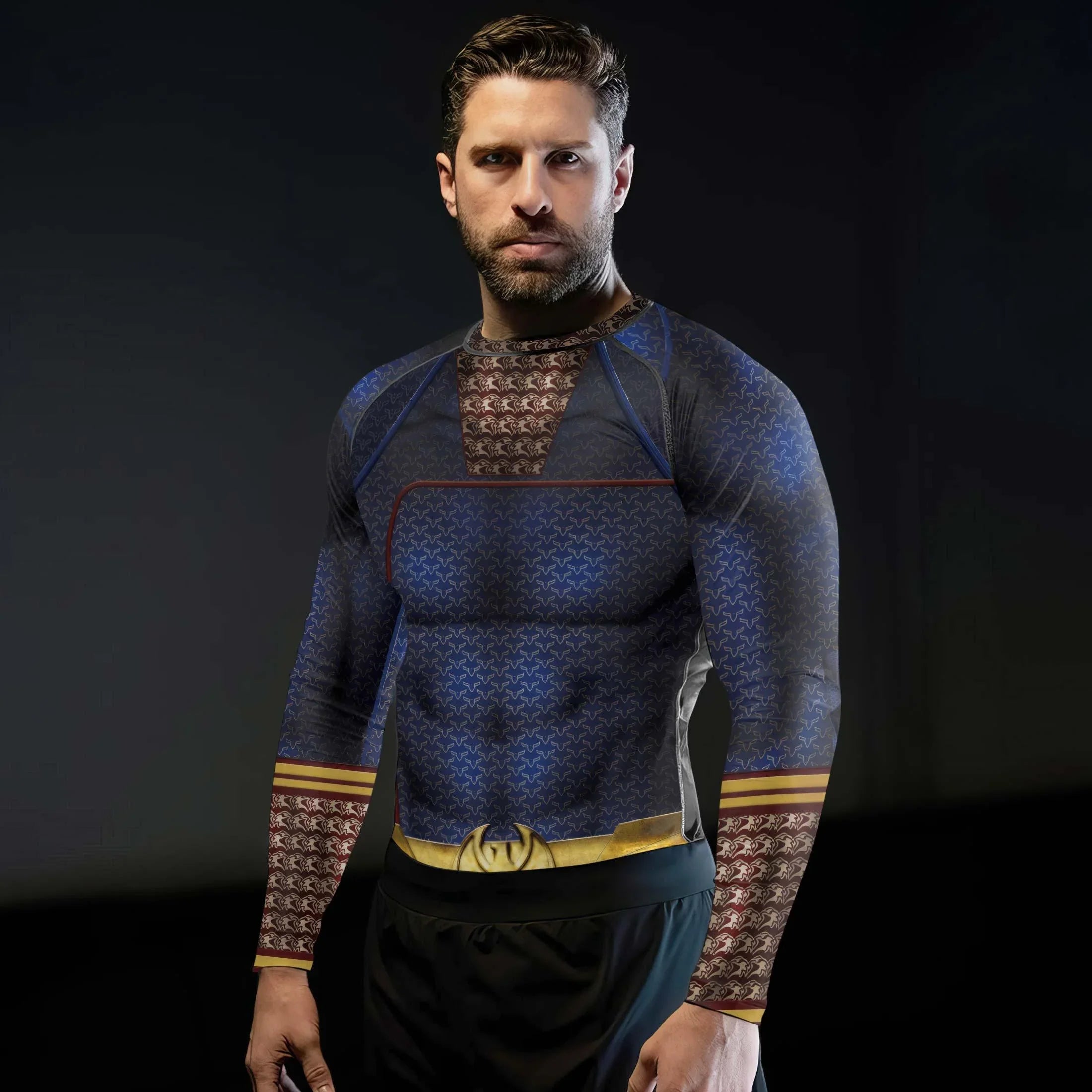 The Boys Homelander Cosplay Rash Guard | Homelander Rash Guard